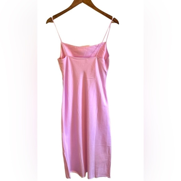 Astr The Label Nwt Bonita Slip Summer Dress In Pink Sz M - Picture 7 of 8